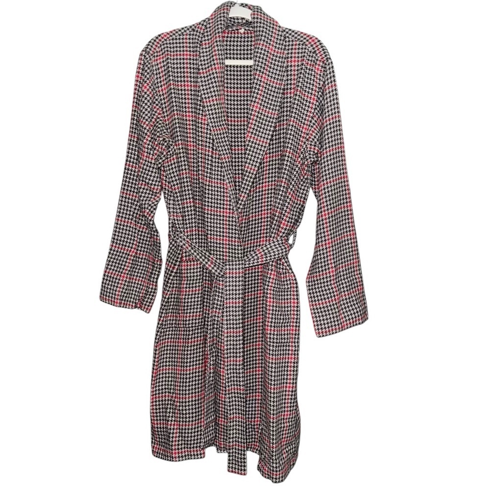 Pottery Barn Houndstooth Robe